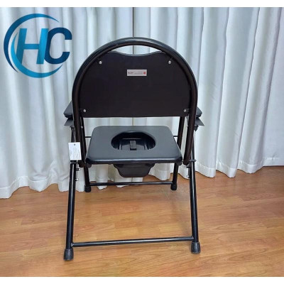 Ghế Bô Vệ Sinh Không Bánh Xe, Khung Sơn, Bô Vuông, Đệm Simili Lucass G-17( G17 ) (Tiêu Chuẩn Mỹ)