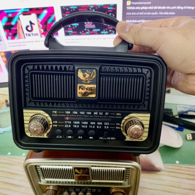 Đài Radio NNS-8091BT có bluetooth FM-AM/FM/SW Jaban-cổ điển sang trọng-Hàng Chính Hãng
