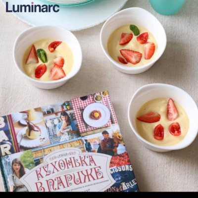 Bộ 4 khay nướng thủy tinh mini Luminarc Smart Cuisine 11cm - N3295*4, dùng lò nướng, lò vi sóng | Hàng chính hãng