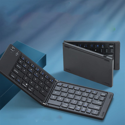 Bàn phím Bluetooth rời gấp gọn dành cho Windows, Mac, iOS và Android kết nối điện thoại, laptop, máy tính bảng - Hàng chính hãng