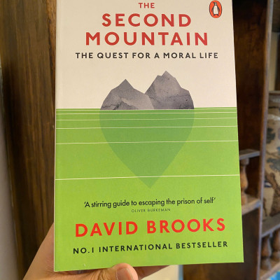 Sách - The Second Mountain by David Brooks | Philosophy / Self Help / Psychology English Book