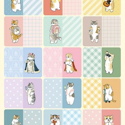 Sách ngoại văn: mofusand Dekadeka Sticker Book (Japanese Edition)