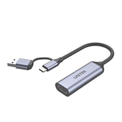 Cáp chuyển đổi Type-C/USB -> HDMI UNITEK V1167A - HÀNG CHÍNH HÃNG 