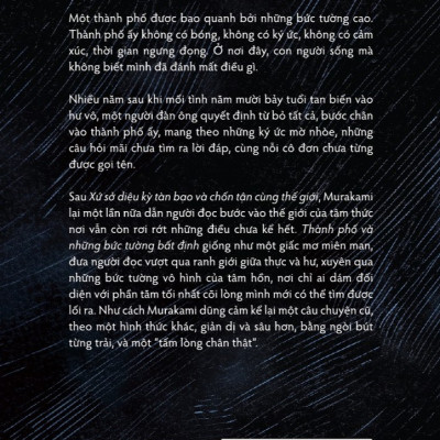 Thành Phố Và Những Bức Tường Bất Định