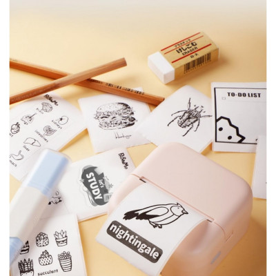 Nhãn Dán Trắng KT_RM10, Độ Bền 10 Năm, 53mm X 6.5m, Dùng cho máy T02 Aimo - Hàng chính hãng