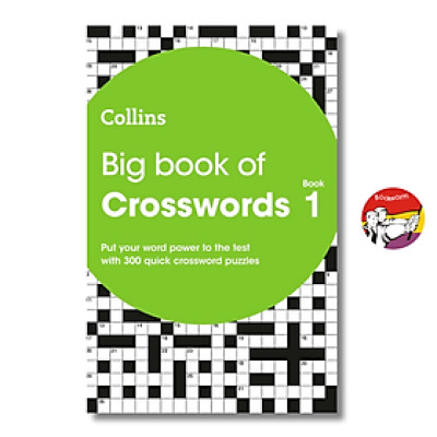 Sách - Collins Big Book of Crosswords Book 1: 300 puzzles | Games English Book / Ngoại văn Nhập khẩu