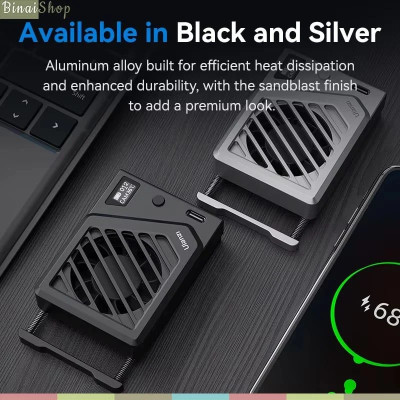 Ulanzi CA25 - Quạt Tản Nhiệt Lò Xo Mini Dành Cho Máy Ảnh So ny, Ca non, FU JIFILM, Ni kon - Hàng chính hãng