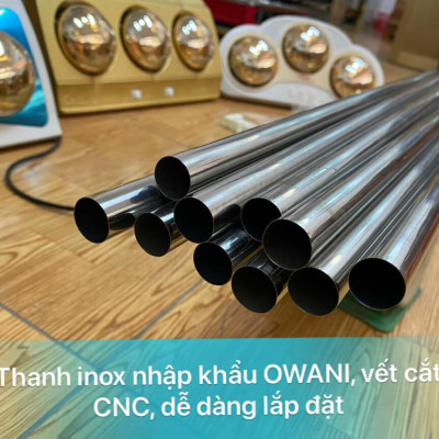 Máy Sấy - Tủ Sấy Quần Áo Khung Inox Owani TS-OW001 - Màu Ngẫu Nhiên - Hàng Chính Hãng