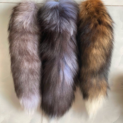 Combo Phụ kiện thời trang Đuôi cosplay cáo Xù Đẹp nhân tạo Cosplay + nơ cổ + kẹp tóc (Halloween / Lễ hội / Trang phục hóa trang)