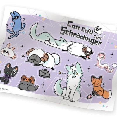 Sách - Con Cừu Của Schrödinger - Tập 1 - Bản Sưu Tầm - Tặng Kèm Bookmark Hai Mặt + Móc Khóa Acrylic + Clear Card + Sticker