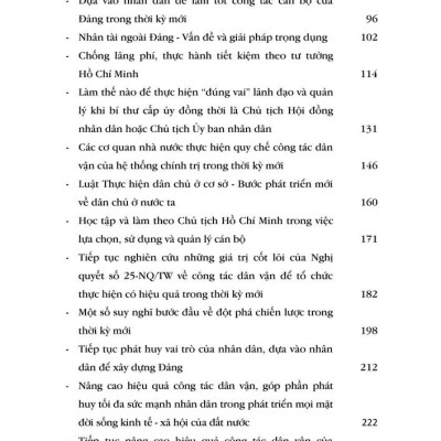 Đảng và Dân trong thời kỳ mới - bản in 2025