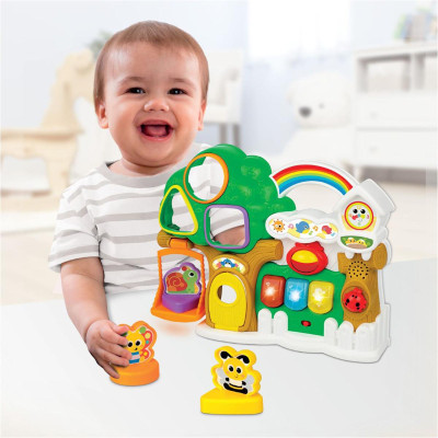 Đồ Chơi Ngôi Nhà Trên Cây Có Nhạc Và Đèn Cho Bé - Winfun 000786