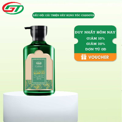 Dầu Gội Cazoova 320ml – Giảm Gãy Rụng, Nuôi Dưỡng Tóc Mềm Mượt, Khỏe Mạnh Cho Mẹ Bầu Sau Sinh