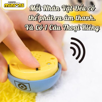Mô Hình Lật Đật Có Âm Thanh, Giọng Nói Nhân Vật Minions - Illumination EU360112 (Mẫu Sản Phẩm Bên Trong Là Ngẫu Nhiên)