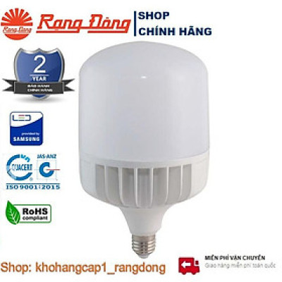 Bóng Đèn LED Trụ 60W Rạng Đông - SAMSUNG ChipLED