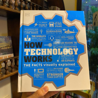 Sách - How Technology Works - DK Book | Science & Technology English Book / Ngoại văn Nhập khẩu