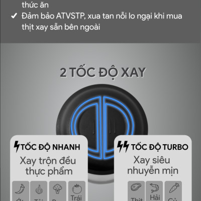 Máy Xay Thịt 2 Lưỡi Kép BlueStone CHB-5145 (2 Lít) 350W - Hàng chính hãng