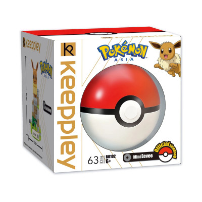 Đồ Chơi Lắp Ráp KEEPPLEY Pokemon Mini Eevee B0102