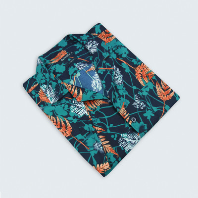 Áo sơ mi nam họa tiết đi biển NOVELTY 200115N