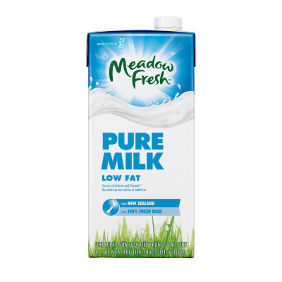Thùng 12 hộp Sữa tươi tiệt trùng ít béo Meadow Fresh 1L