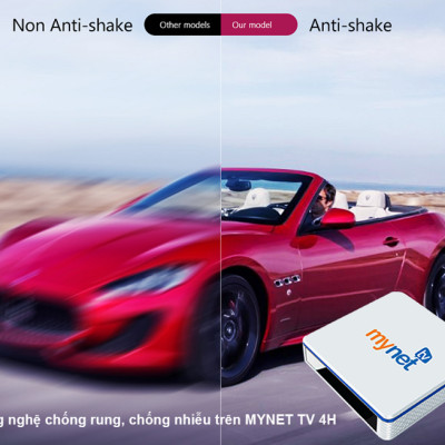 Android Tivi Box MYTV NET 4H - Chip lõi tứ 4GB RAM, 32GB ROM, Android 10 OS - Cấu hình mạnh mẽ, Hàng chính hãng