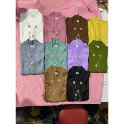 Đồ Lam Đi Chùa # Bà Lai Lụa Pháp Cao Cấp