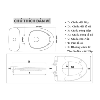 NẮP BÀN CẦU RƠI ÊM HA-33
