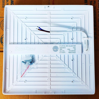 Đèn LED ốp trần 18W Rạng Đông ,mã D LN 12L 22x22/18w