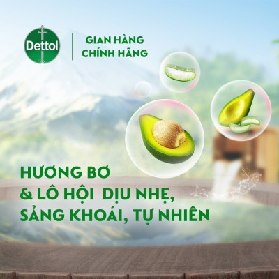 Combo 2 Chai Sữa Tắm Dettol Onzen Mật Ong Kháng Khuẩn Dưỡng Thể (950g) và Dưỡng Ẩm Lô Hội & Bơ (900g)