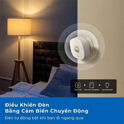 Cảm biến chuyển động thông minh TP-Link Tapo Smart Motion Sensor T100 - Hàng chính hãng