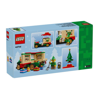 LEGO SEASONS AND OCCASIONS 40746 Đồ Chơi Lắp Ráp Xe Chở Quà Của Ông Già Noel (224 Chi Tiết)