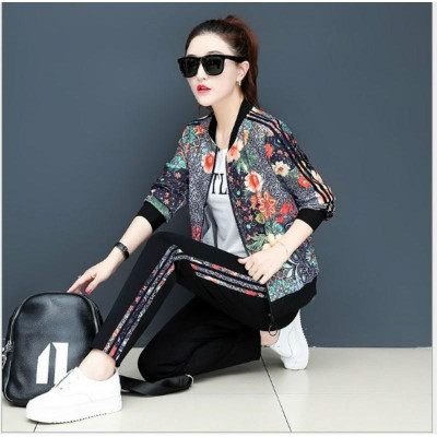 ĐỒ BỘ THU ĐÔNG NỮ IN HOA 3D CAO CẤP