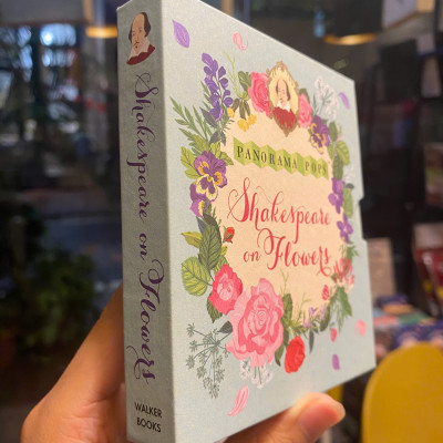 Sách - Shakespeare on Flowers by Panorama Pops | English Classics Poetry - Drama Fiction Quotes
