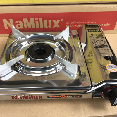 Bếp ga mini INOX Namilux 2S chống nổ PL2021AS chính hãng