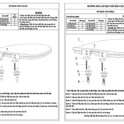 NẮP BÀN CẦU RƠI ÊM HA-42