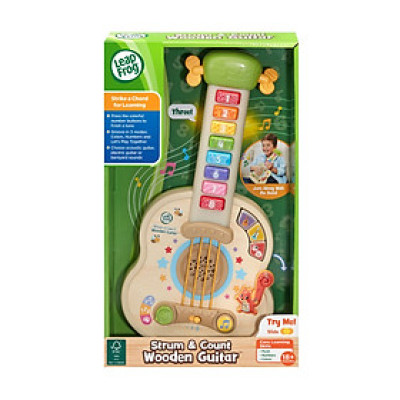 Đồ Chơi Đàn Guitar Bằng Gỗ Học Đếm Dễ Thương LEAPFROG 80-620800