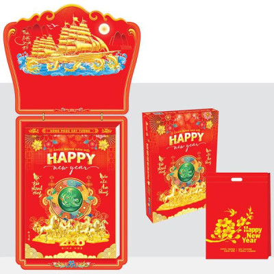 Lịch Bloc Siêu Cực Đại 2026 - Chủ Đề Thông Điệp Cuộc Sống - Văn Lang VL02