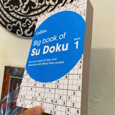 Sách - Big Book of Su Doku Book 1 by Collins | Test Powers of Logic with Su Doku Puzzles