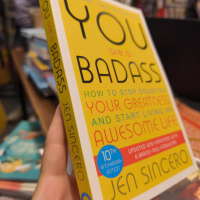 Sách - You Are a Badass by Jen Sincero | Bestseller Self-help English Book | Sách ngoại văn