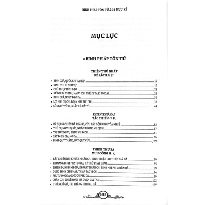 Sách Binh Pháp Tôn Tử & 36 Mưu Kế ( HT)