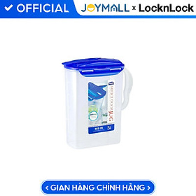 Bình Đựng Nước Trái Cây Lock&Lock 3L HAP607, Hàng chính hãng, độ bền cao, có vạch chia, tay cầm tiện lợi - JoyMall