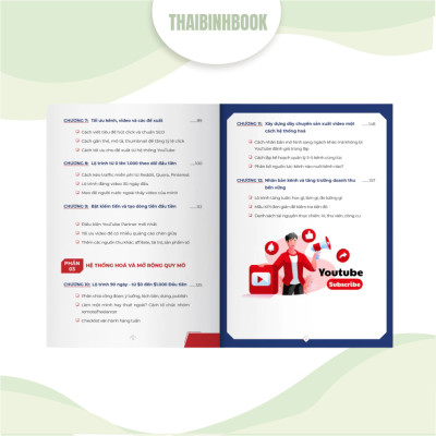 Combo 3 sách - Kiếm tiền xuyên biên giới từ Youtube, Sản xuất video ngắn livestream, 100 Bài mẫu content