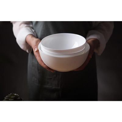 Bát tô đựng canh/trộn salad  thủy tinh Luminarc Diwali 21cm D7410 | Hàng chính hãng