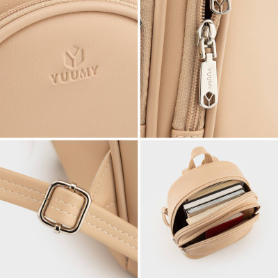 Balo Yuumy ( Thời trang nữ basic cỡ trung - Balo da Seasand YBA99 )