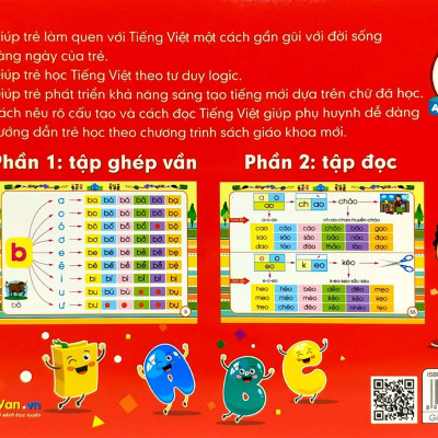 Bé đánh vần và tập đọc tiếng việt (theo SGK mới nhất) TB - ĐN