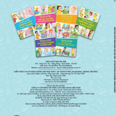Combo 2 Quyển Kiến Thức Và Kỹ Năng Dành Cho Học Sinh: Thể Dục, Vui Chơi, Nghỉ Ngơi, Ăn Uống + An Toàn Ở Nhà, Ra Đường, Trong Trường
