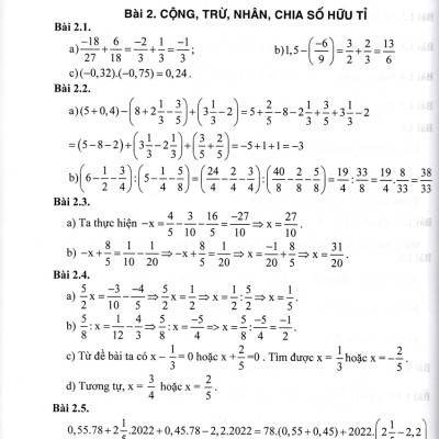 Hướng Dẫn Học Tốt Toán Lớp 7 - Tập 1 (Bám Sát SGK Cánh Diều) - HA