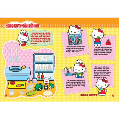 Bóc Dán Nhanh Tay – Nhận Ngay Kiến Thức - Hello Kitty