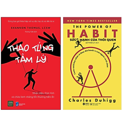 Combo 2Q: Thao Túng Tâm Lý + Sức Mạnh Của Thói Quen (Sách Phát Triển Bản Thân)