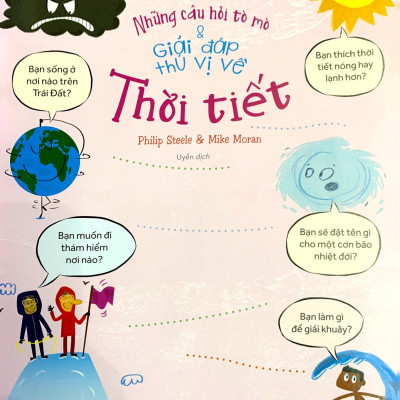 Những Câu Hỏi Tò Mò & Giải Đáp Thú Vị Về Thời Tiết (Tái Bản 2023) - 2HBooks